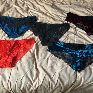 Fredericks of Hollywood panties lot XL